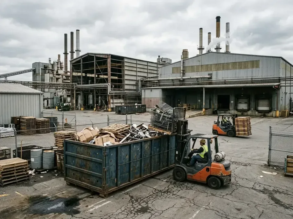industrial-factory-scrap-conta-003 — frequently asked questions, Cheap Roll-off Dumpster Rentals in Bellview, FL